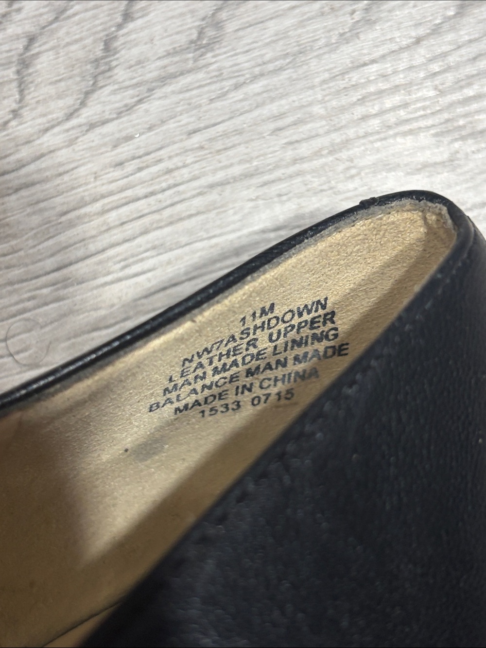 Nine West Black Leather Round-Toe Pumps - Picture 7 of 7